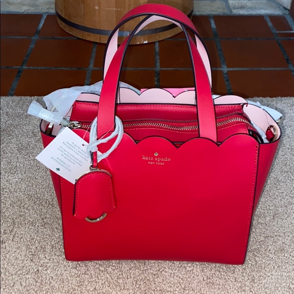 Kate Spade Mini Mina Magnolia Street in Hot Chili